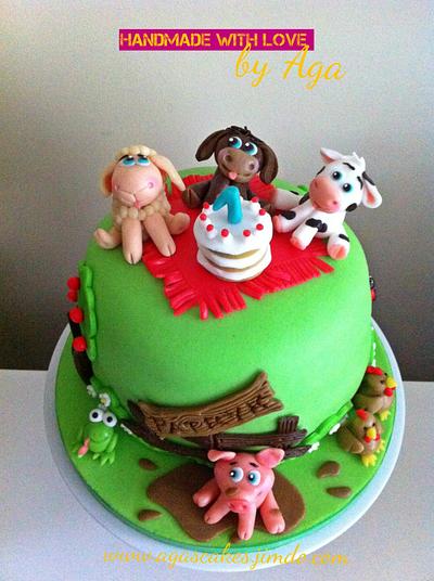 Farm cake;) - Cake by Aga Leśniak