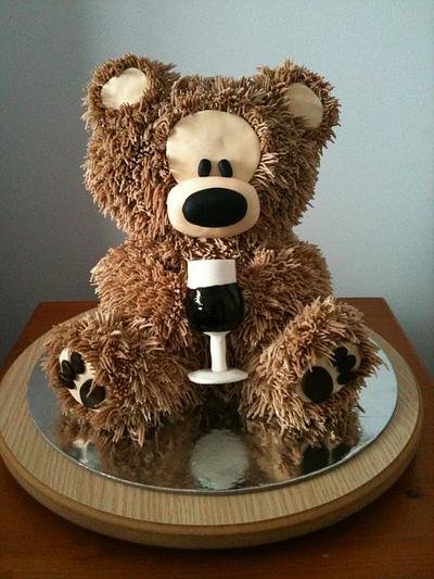 Philibin Bear - Cake by angiejay