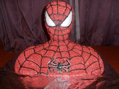 Spiderman cake  - Cake by kere69