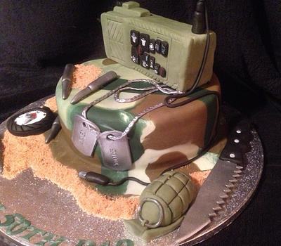 Army cake - Cake by Looby69