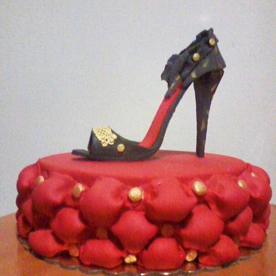 hight heel cake - Cake by Joanna Vlachou