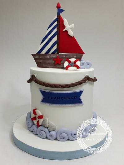 Nautical cake  - Cake by Silvia Caballero
