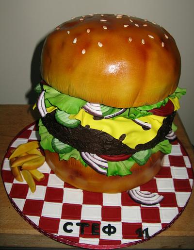 burger cake - Cake by Delice