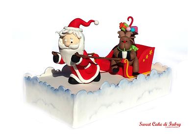 Santa's labors - Cake by Sweet Cake di Fabry