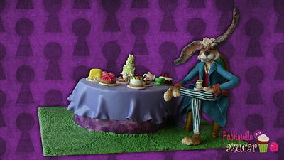 March hare from Alice in Wonderland - Cake by Fabriquilla de Azucar