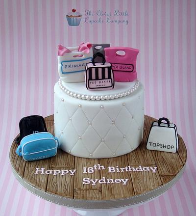 Shopaholic Birthday Cake - Cake by Amanda’s Little Cake Boutique