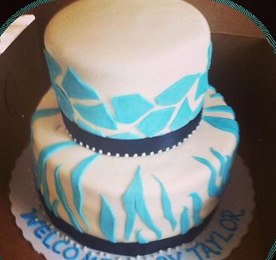 Baby Shower Cake - Cake by Michelle Allen
