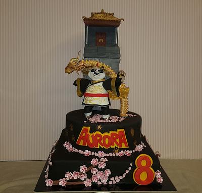 Dragon warrior  - Cake by lameladiAurora 