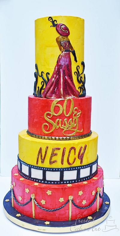 Elegant Hollywood Cake!  - Cake by Seema Acharya