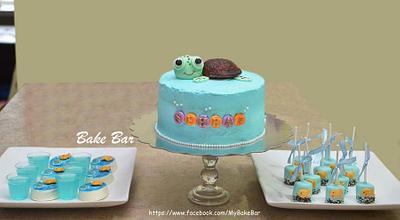 Baby squirt the tortoise cake! - Cake by Prats