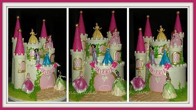 Princesses Castle - Cake by  Brenda Lee Rivera 