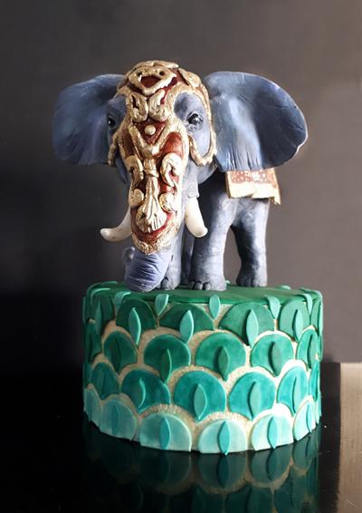 Elephant cake - Cake by Laura Reyes