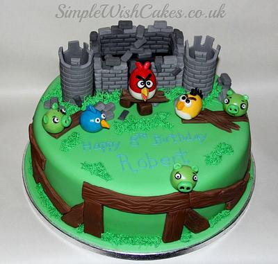 Angry Birds - Cake by Stef and Carla (Simple Wish Cakes)