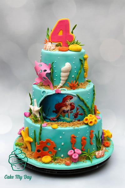 Little Mermaid - Cake by Cake My Day