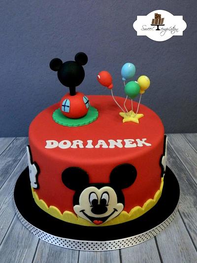 Mickey Mouse Cake - Cake by Urszula Landowska