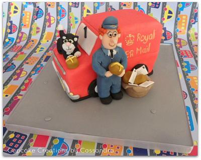 Postman Pat & Van - Cake by Cupcakecreations