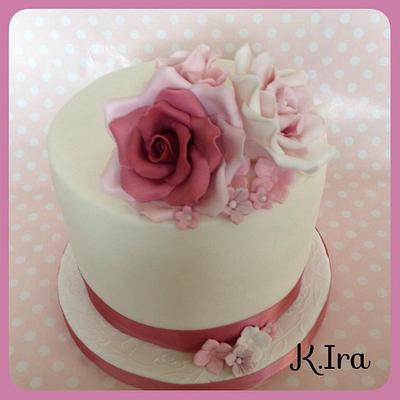 Flowers  - Cake by KIra