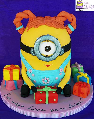 Minion girl! - Cake by M&G Cakes