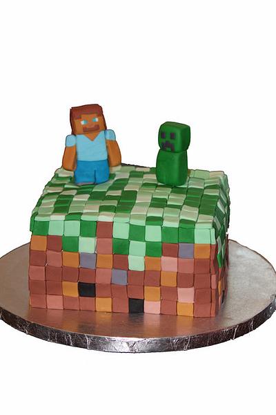 Minecraft Cake - Cake by TerrifiCake