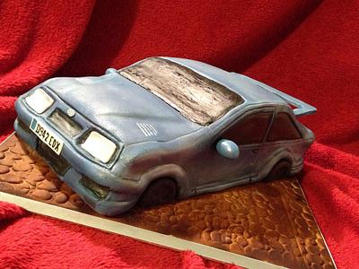 Ford Sierra Cosworth Cake - Cake by emma