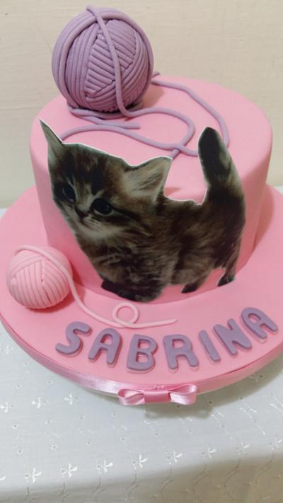 Kitten - Cake by Iva Halacheva
