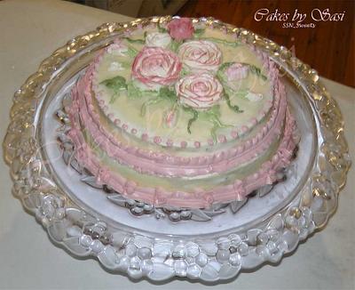 My Last buttercream Cake - Cake by CakesbySasi