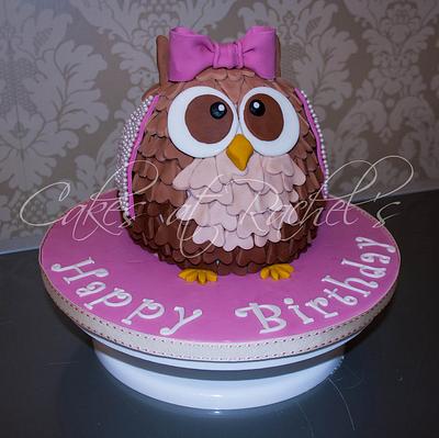 Olivia the Owl  - Cake by CakesAtRachels