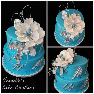 Fantasy flower - Cake by Jeanette's Cake Creations and Courses