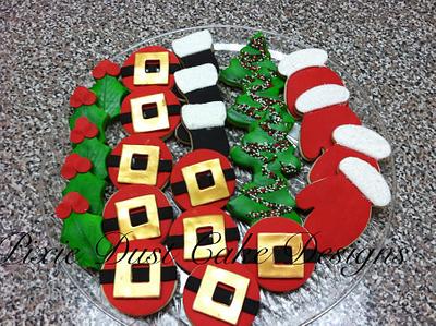 Christmas Cookies - Cake by Pixie Dust Cake Designs