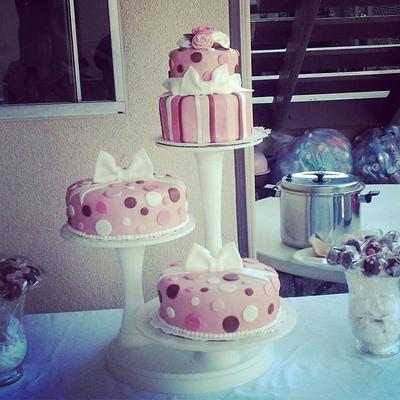 Pink Cake - Cake by Joyce Marcellus