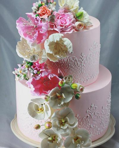 Engagement cake 2  - Cake by ELİF ERGİN