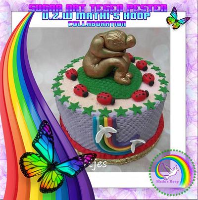 Sugar art Tegen Pesten Vzw MATHI'S HOOP - Cake by Carla 