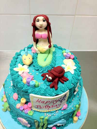Ariel mermaid cake - Cake by Delicious Designs Darwin