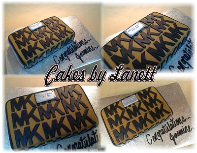 Michael Kors Wallet Cake - Cake by Lanett