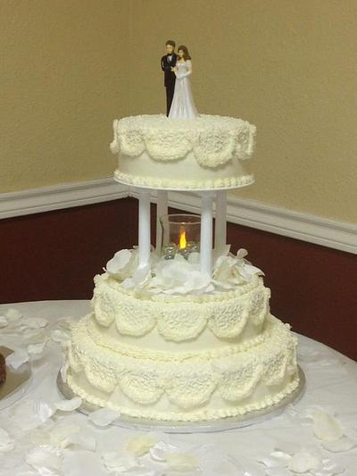Wedding Cake - Cake by Aida Martinez