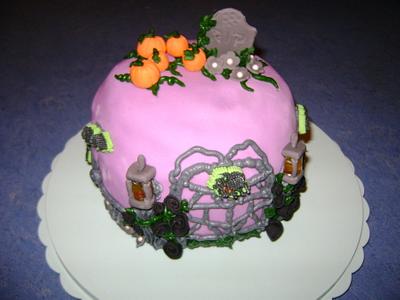 Halloween cake - Cake by binesa