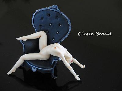 La féminité ....... :) - Cake by Cécile Beaud