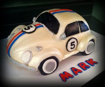 Herbie the Love Bug Cake - Cake by Angel Rushing