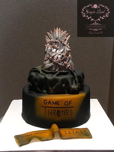Game of thrones birthday cake  - Cake by Sugar Land By Naoual 