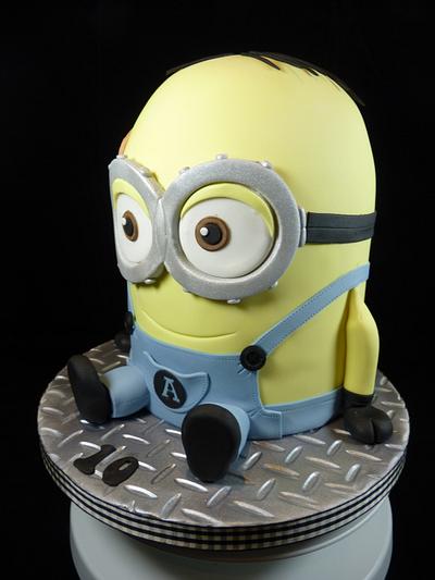 Dave the Minion - Cake by CodsallCupcakes
