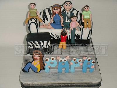 family cake - Cake by dina sokker