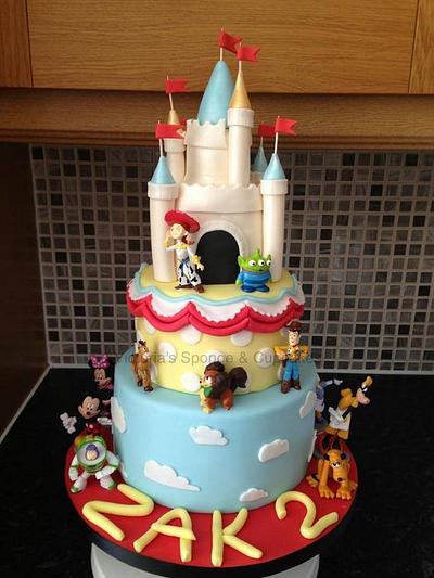Castle Cake - Cake by VickyR