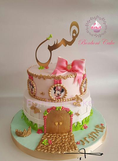 Minnie - Cake by mona ghobara/Bonboni Cake