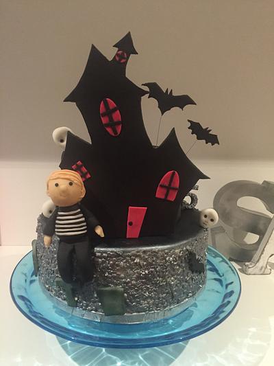 Haunted house cake - Cake by Misssbond