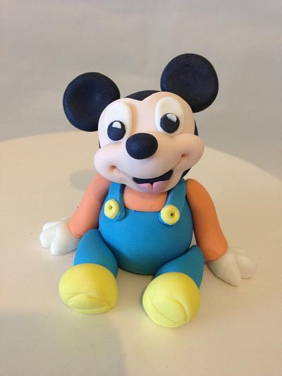 Baby Mickey Mouse Topper - Cake by Cis4Cake