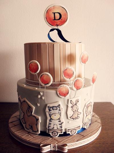 animal nursery cake - Cake by timea