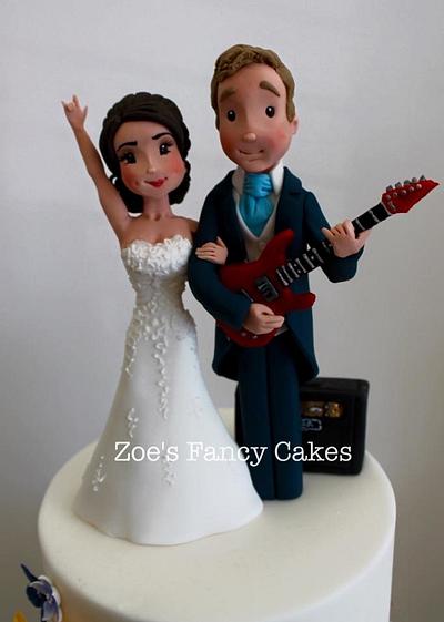 Wedding cake toppers - Cake by Zoe's Fancy Cakes