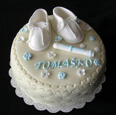 Christening cake - Cake by Anka