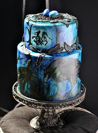 Odin's Messengers - Cake by Ilyomega Designs