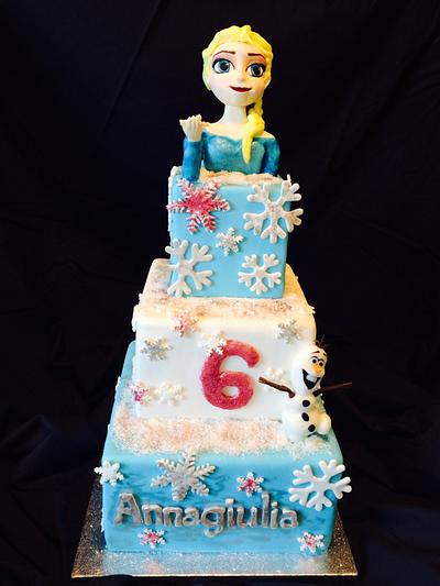 Frozen cake - Cake by Natalie